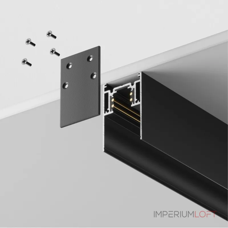 Трек накладной Maytoni Busbar trunkings Gravity TRX010-411B