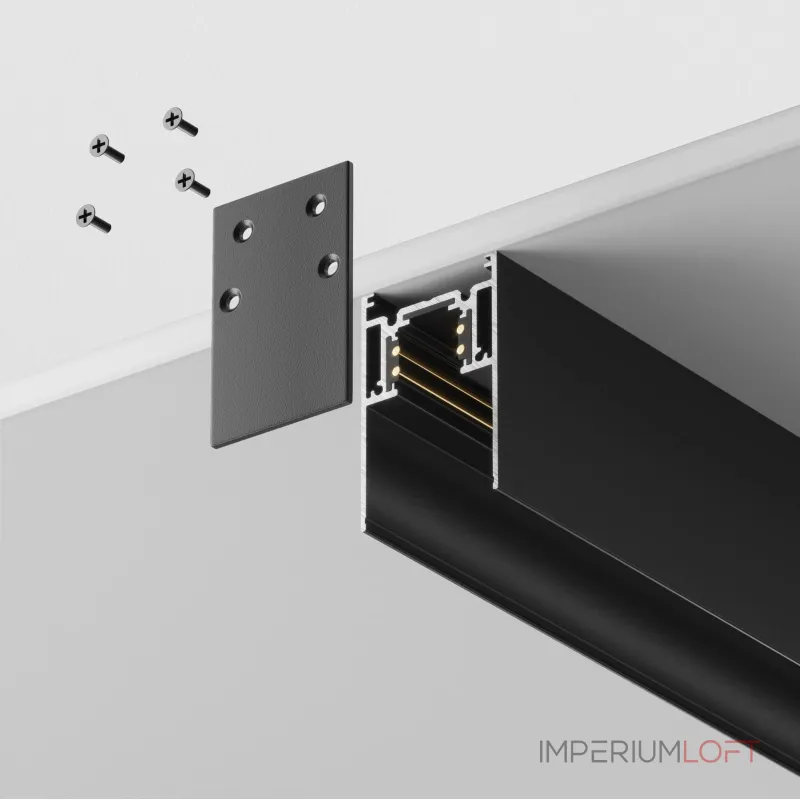 Трек накладной Maytoni Busbar trunkings Gravity TRX010-413B