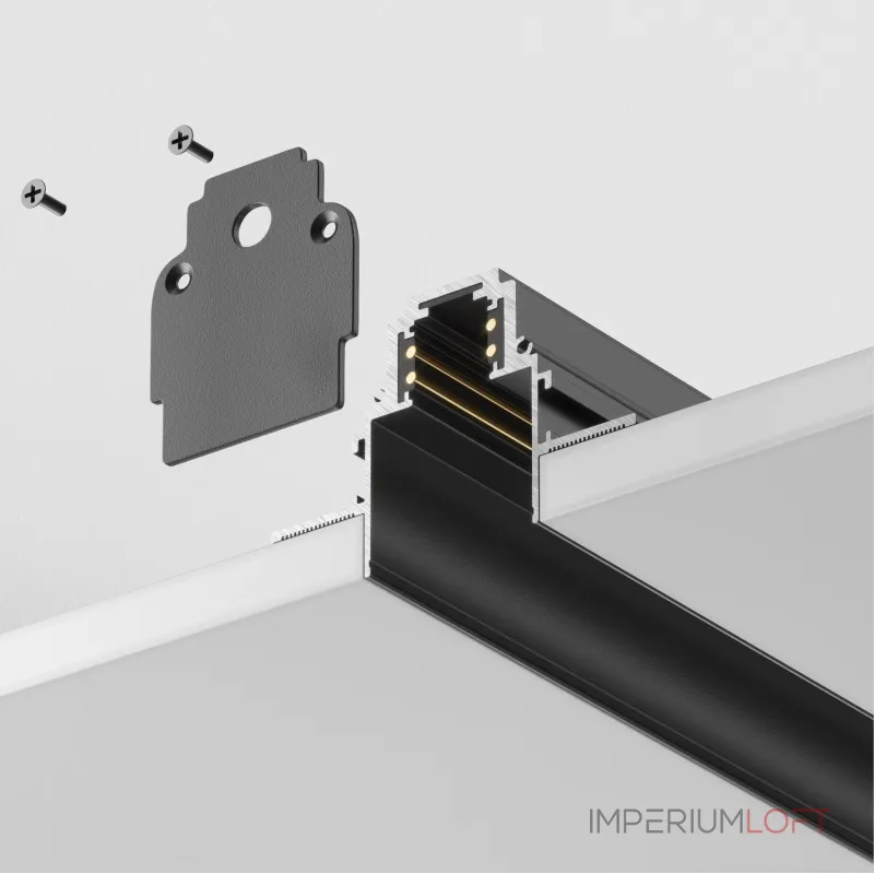 Трек встраиваемый Maytoni Busbar trunkings Gravity TRX010-421B