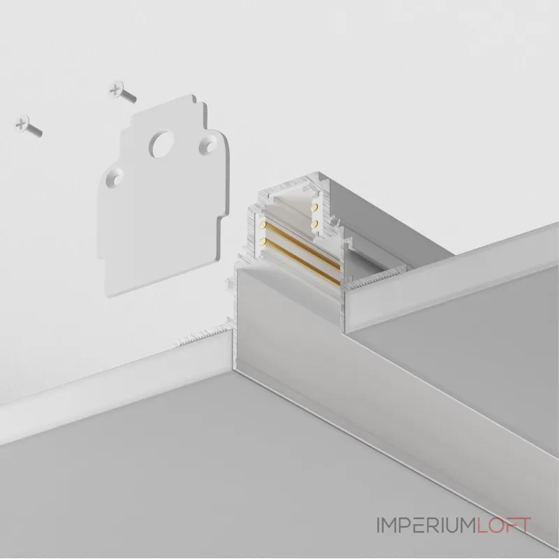 Трек встраиваемый Maytoni Busbar trunkings Gravity TRX010-421W Трек встраиваемый Maytoni Busbar trunkings Gravity TRX010-421W