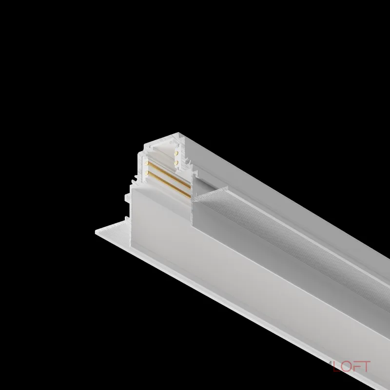 Трек встраиваемый Maytoni Busbar trunkings Gravity TRX010-421W Трек встраиваемый Maytoni Busbar trunkings Gravity TRX010-421W