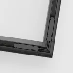 Соединитель угловой L-образный для треков накладных Maytoni Accessories for tracks Gravity TRX010CL-21B