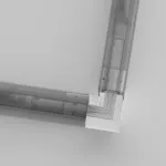 Соединитель угловой L-образный для треков накладных Maytoni Accessories for tracks Gravity TRX010CL-21W