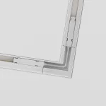 Соединитель угловой L-образный для треков встраиваемых Maytoni Accessories for tracks Gravity TRX010CL-22W