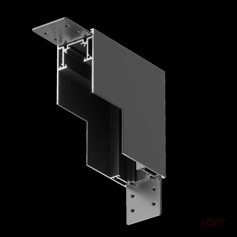 Соединитель угловой L-образный для треков накладных Maytoni Accessories for tracks Gravity TRX010ICL-21B Соединитель угловой L-образный для треков накладных Maytoni Accessories for tracks Gravity TRX010ICL-21B