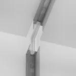 Соединитель угловой L-образный для треков накладных Maytoni Accessories for tracks Gravity TRX010ICL-21W