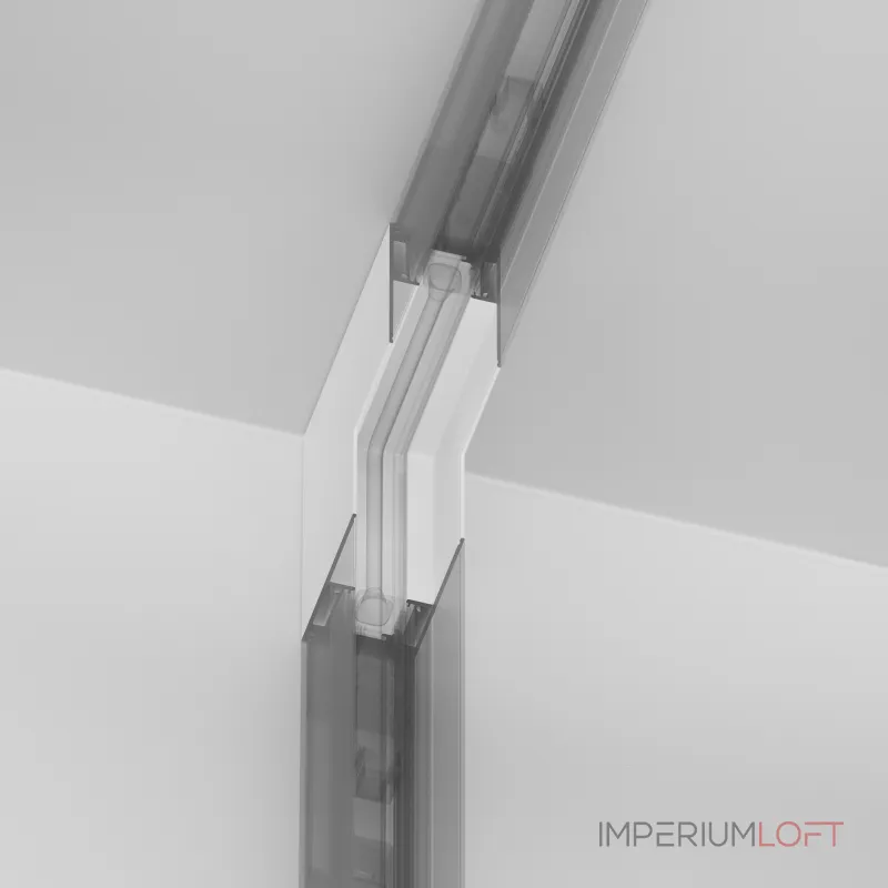 Соединитель угловой L-образный для треков накладных Maytoni Accessories for tracks Gravity TRX010ICL-21W