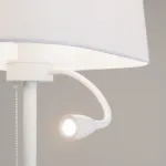 Торшер с подсветкой Maytoni Farel Z001FL-L3W-1W Цвет арматуры белый Цвет плафонов белый
