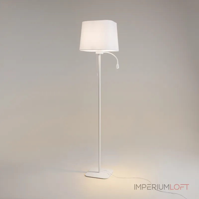 Торшер с подсветкой Maytoni Farel Z001FL-L3W-1W Цвет арматуры белый Цвет плафонов белый