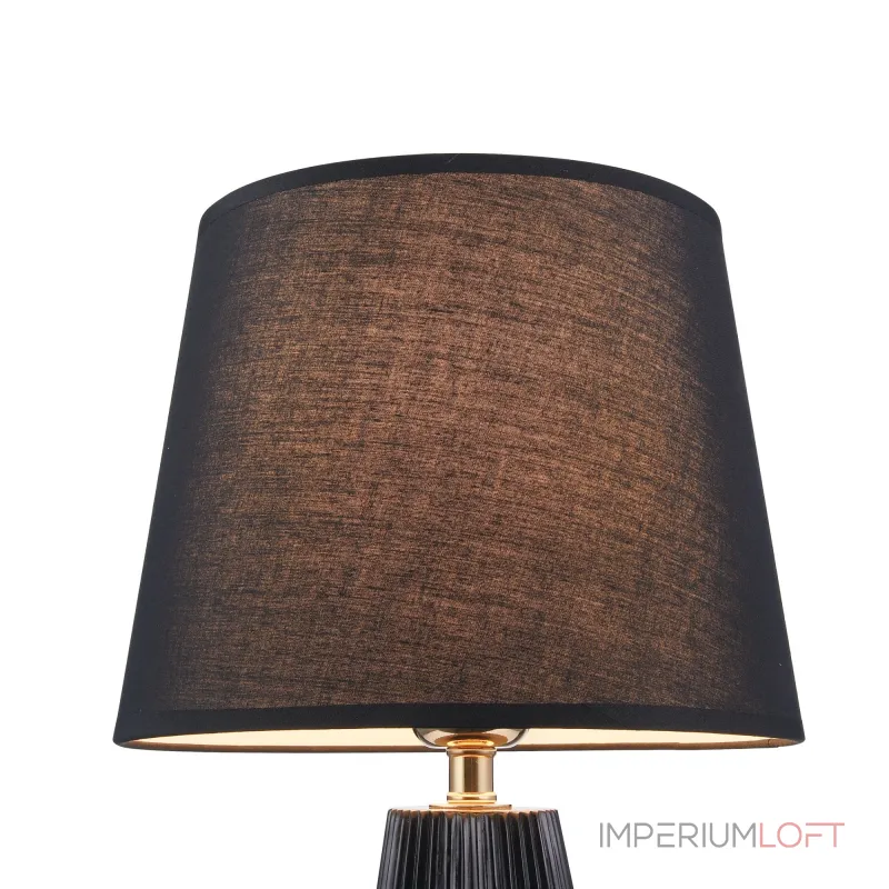 Настольная лампа декоративная Maytoni Calvin Table Z181-TL-01-B Цвет арматуры черный Цвет плафонов черный
