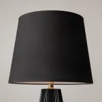 Настольная лампа декоративная Maytoni Calvin Table Z181-TL-01-B Цвет арматуры черный Цвет плафонов черный