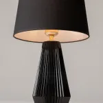Настольная лампа декоративная Maytoni Calvin Table Z181-TL-01-B Цвет арматуры черный Цвет плафонов черный