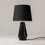 Настольная лампа декоративная Maytoni Calvin Table Z181-TL-01-B Цвет арматуры черный Цвет плафонов черный