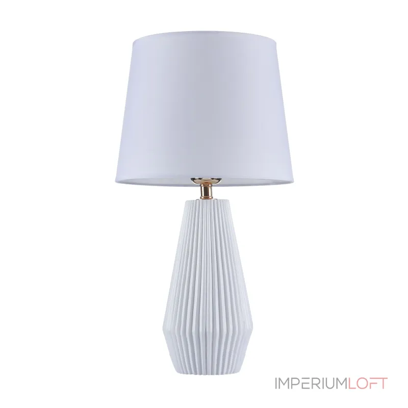 Настольная лампа декоративная Maytoni Calvin Table Z181-TL-01-W Цвет арматуры белый Цвет плафонов белый