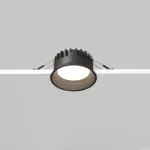Встраиваемый светильник Maytoni Downlight DL055-8W3-4-6K-B