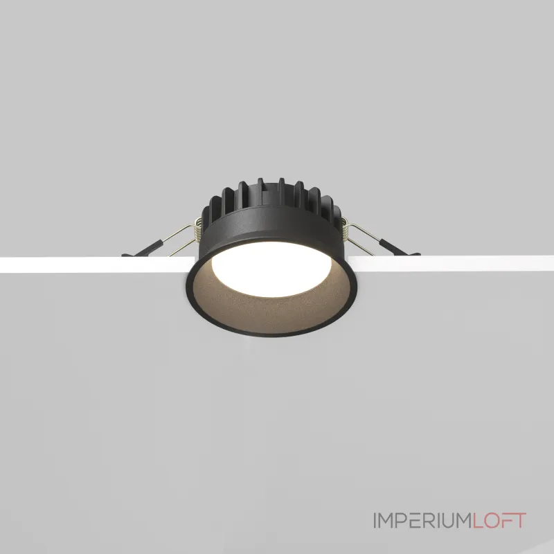 Встраиваемый светильник Maytoni Downlight DL055-8W3-4-6K-B