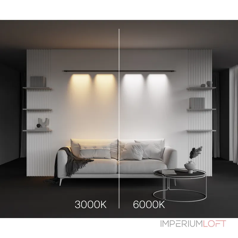 Светильник Maytoni Points C101CL-L1000-24W3-6K-B