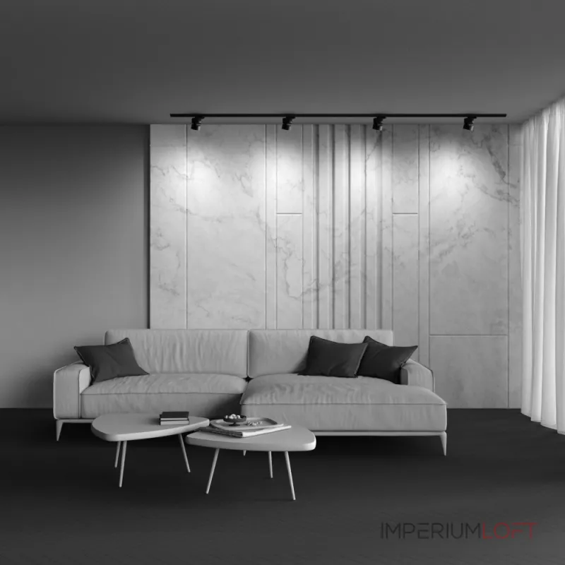 Трековый светильник Maytoni UNITY TR007-1-12W3K-B-1