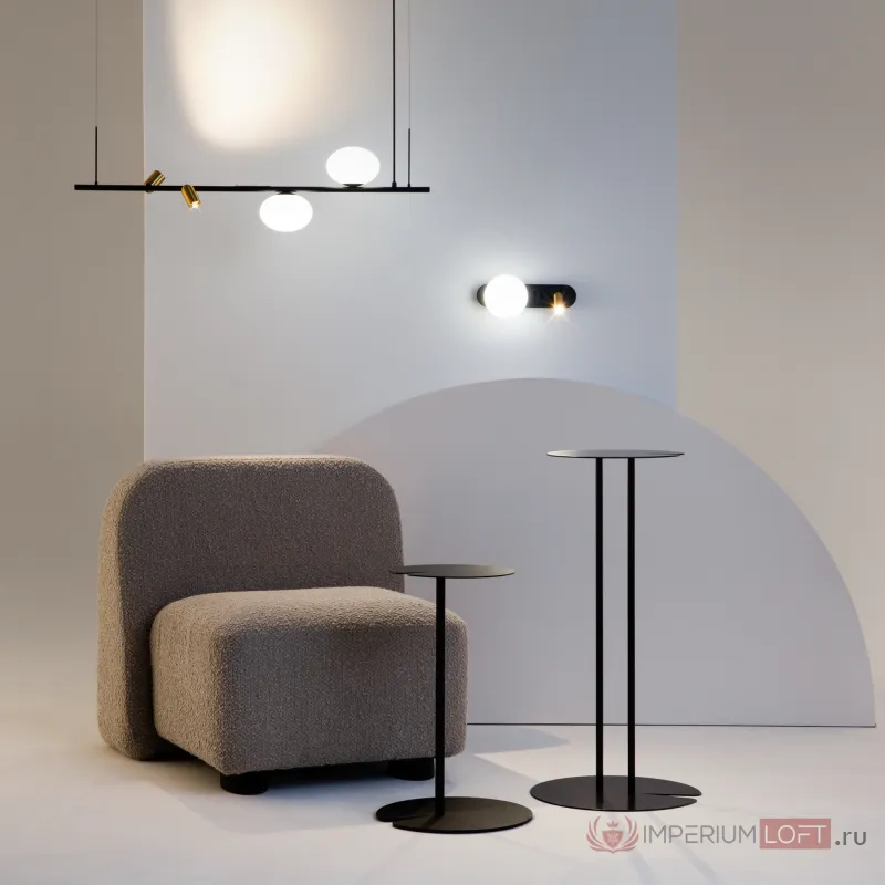 Настенный светильник Maytoni Modern MOD350WL-01BBS от ImperiumLoft