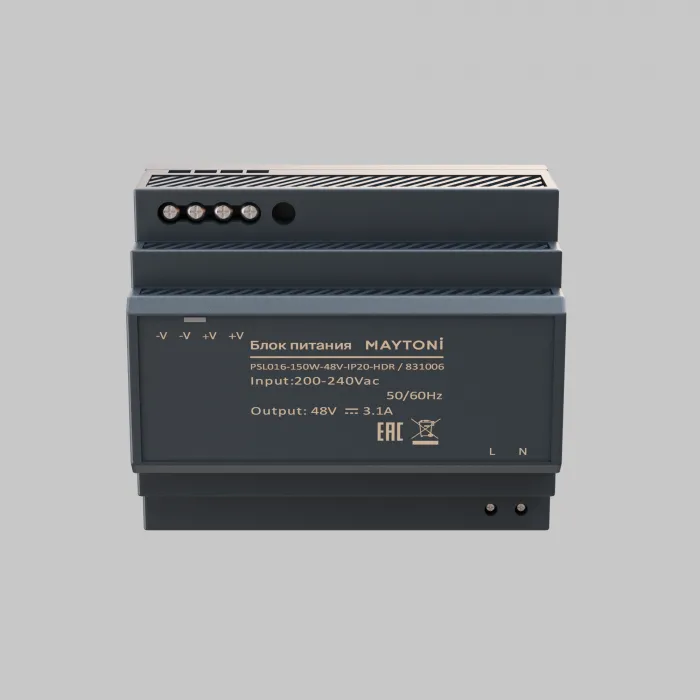 Блок питания PSL016 48В 150Вт IP20 Maytoni 831006 от ImperiumLoft