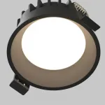 Встраиваемый светильник Maytoni Downlight DL055-8W3-4-6K-B