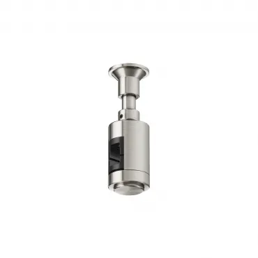Крепление настенное Wall одинарное Flarity платина Maytoni Accessories for tracks Flarity TRA155CW-S1-PT