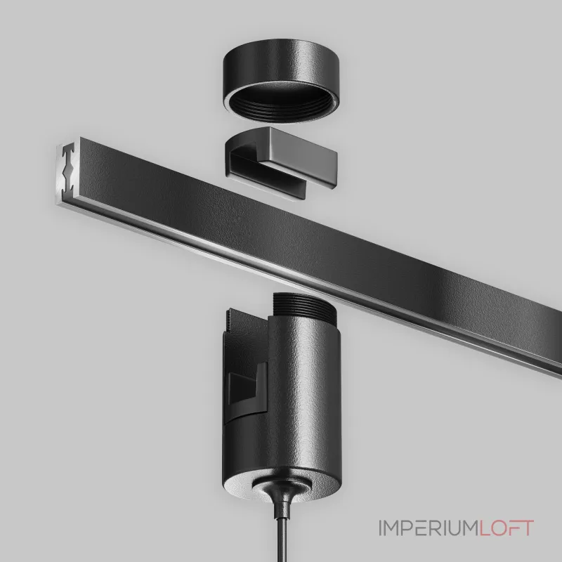 Трековый светильник Maytoni Focus Led TR155-1-5W4K-B от ImperiumLoft