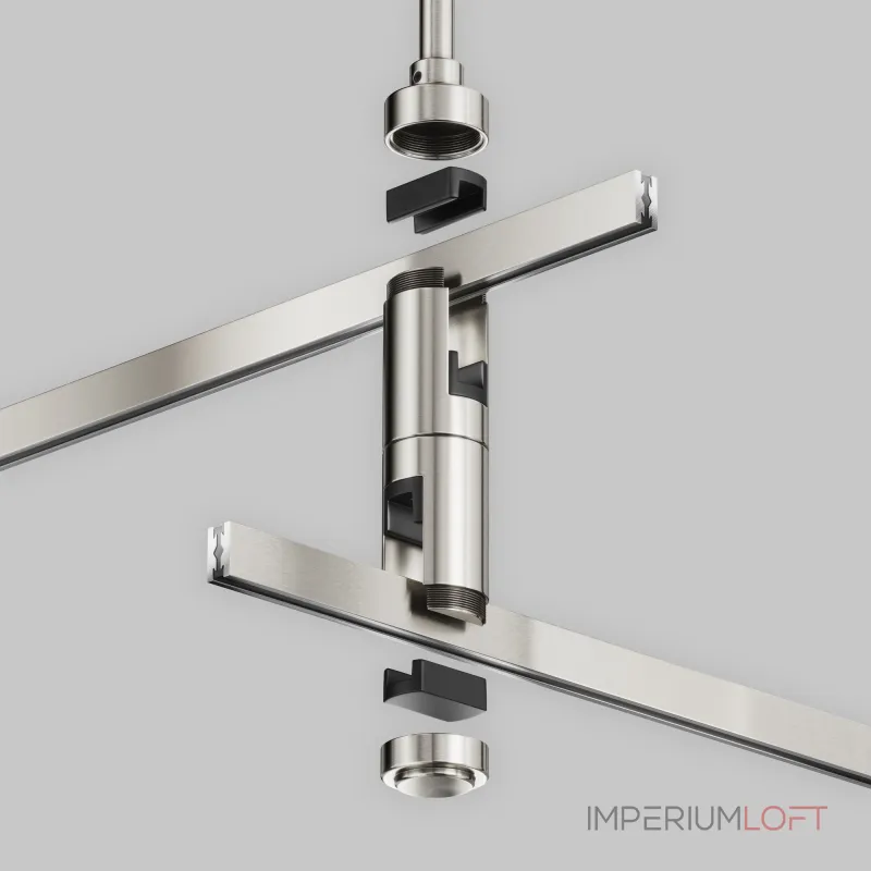 Крепление потолочное Medium двойное 300мм платина Maytoni Flarity TRA158C-D1-PT