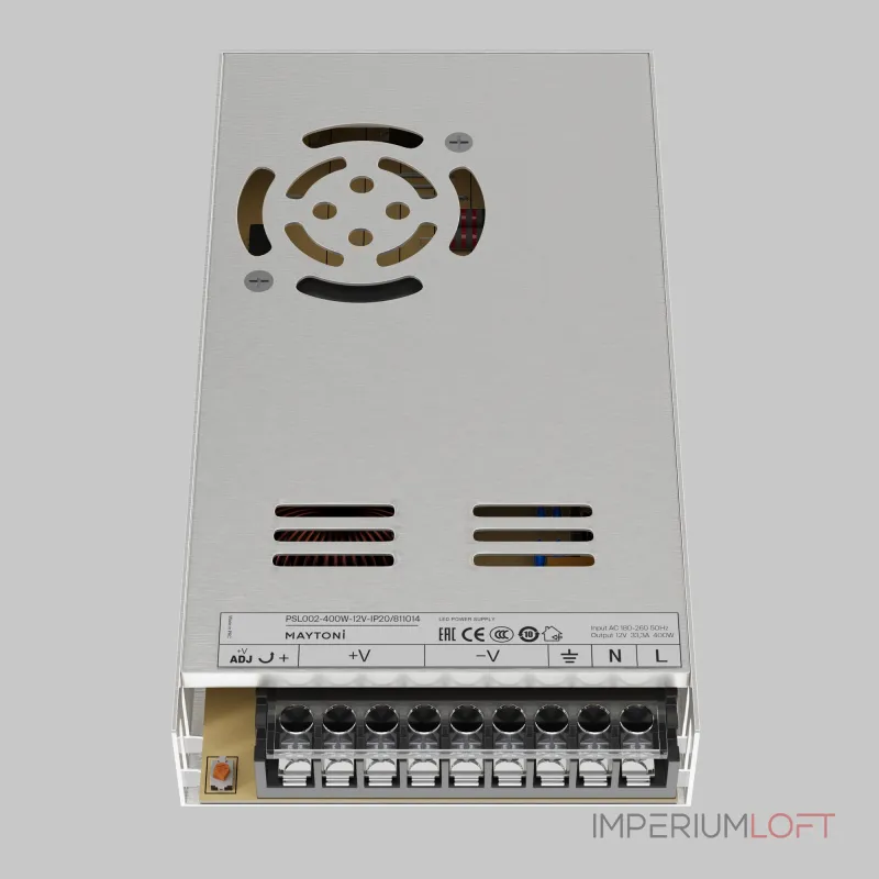 Источник напряжения Maytoni PSL002 12В 400Вт IP 20 811014