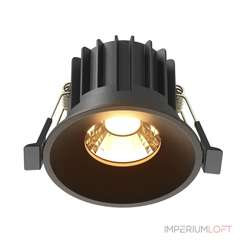 Встраиваемый светильник Maytoni Downlight DL058-12W2.7K-B Встраиваемый светильник Maytoni Downlight DL058-12W2.7K-B