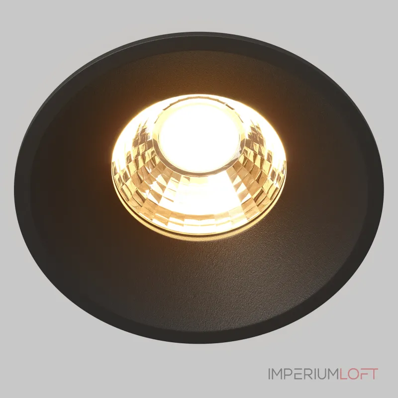 Встраиваемый светильник Maytoni Downlight DL058-12W2.7K-B Встраиваемый светильник Maytoni Downlight DL058-12W2.7K-B