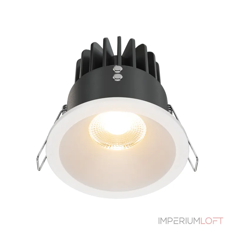 Встраиваемый светильник Maytoni Downlight DL034-01-12W2.7K-W Встраиваемый светильник Maytoni Downlight DL034-01-12W2.7K-W