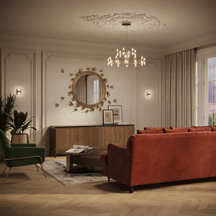 Настенный светильник (бра) Maytoni Arana MOD401WL-L6BS3K от ImperiumLoft