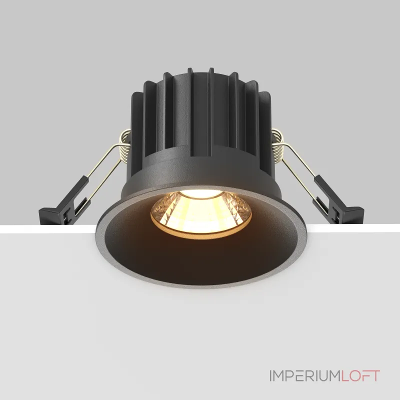 Встраиваемый светильник Maytoni Downlight DL058-12W2.7K-B Встраиваемый светильник Maytoni Downlight DL058-12W2.7K-B