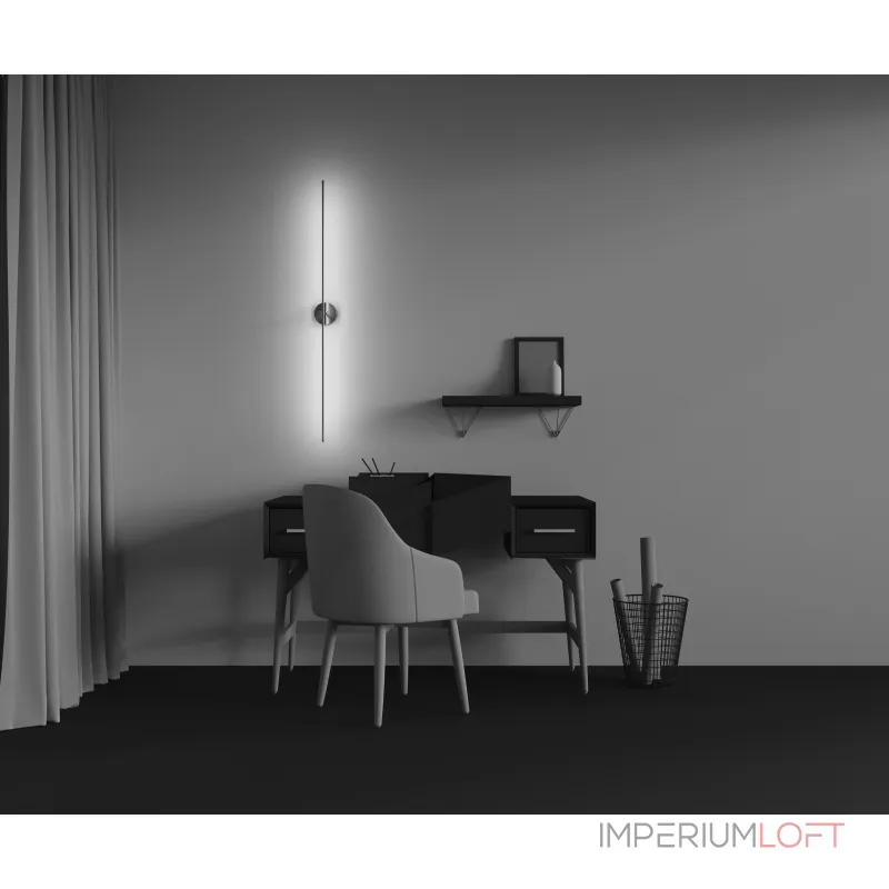 Настенный светильник Maytoni Elegant C084WL-L18BS2.7K-1
