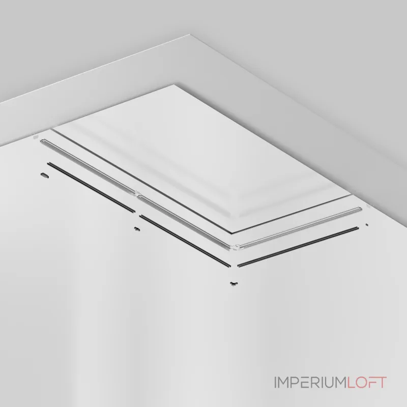 Профиль для монтажа Unity в натяжной ПВХ потолок, 2м от ImperiumLoft Профиль для монтажа Unity в натяжной ПВХ потолок, 2м от ImperiumLoft