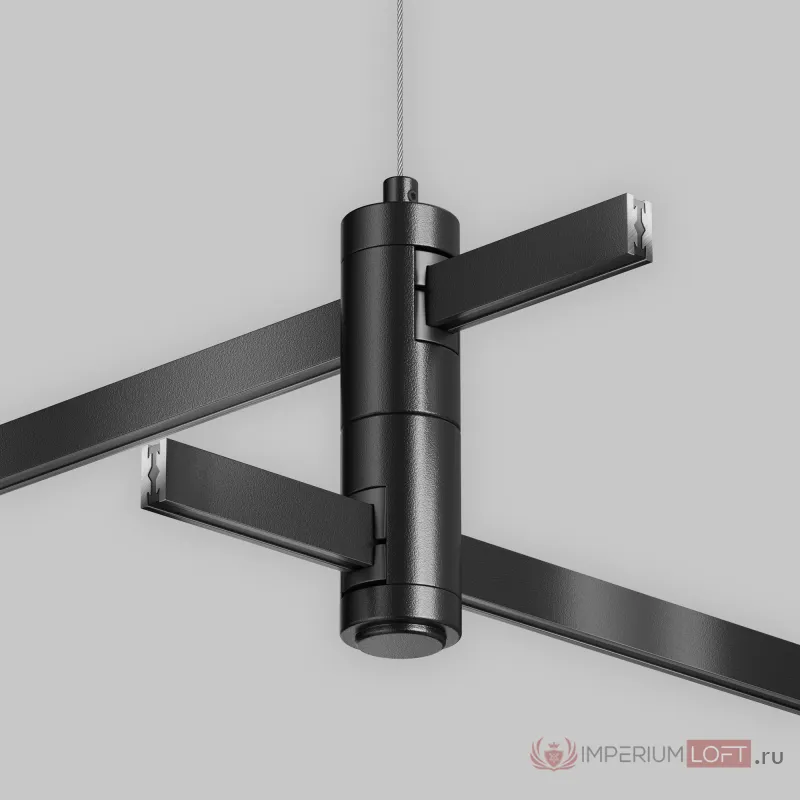 Подвес тросовый Hang двойной Flarity черный Maytoni FLARITY TRA157SW-D1-B от ImperiumLoft
