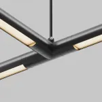 T-образный плоский коннектор для системы Shelf с вводом питания Maytoni Shelf CA015TC-P-B