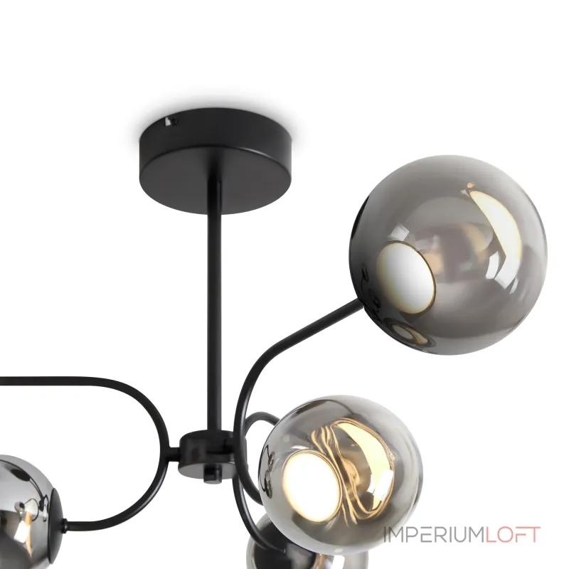 Люстра на штанге Freya Arch FR6178CL-L30B Люстра на штанге Freya Arch FR6178CL-L30B