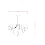 Люстра Freya Modern FR5104PL-06BS2 от ImperiumLoft