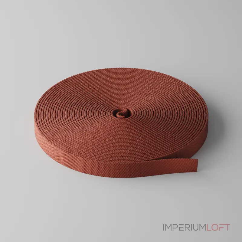 Токопроводящая текстильная лента 10м Parity красная