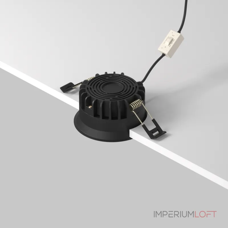 Встраиваемый светильник Maytoni Downlight DL055-8W3-4-6K-B