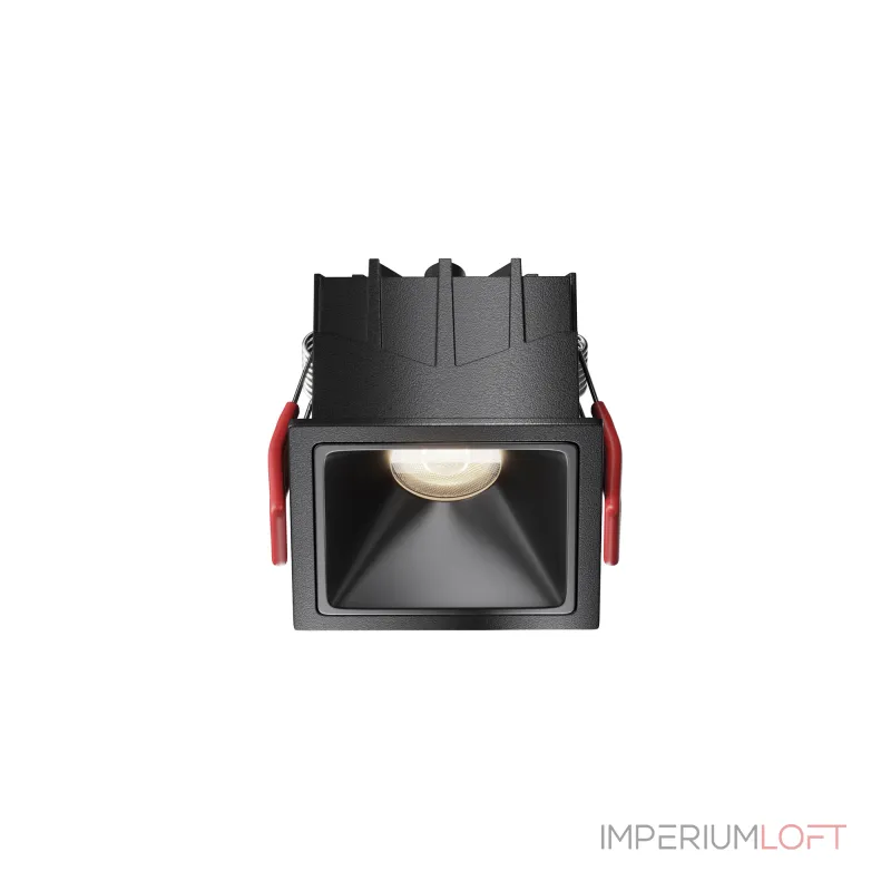 Встраиваемый светильник Maytoni Alfa LED DL043-01-10W4K-SQ-B-1 Встраиваемый светильник Maytoni Alfa LED DL043-01-10W4K-SQ-B-1
