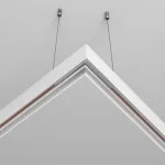 Коннектор угловой Exility накладной белый