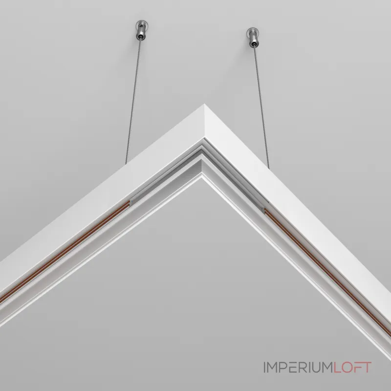 Коннектор угловой Exility накладной белый