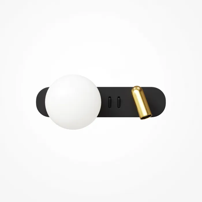 Настенный светильник Maytoni Modern MOD350WL-01BBS от ImperiumLoft