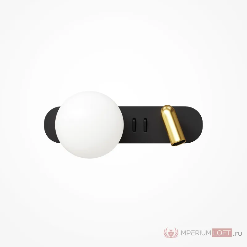 Настенный светильник Maytoni Modern MOD350WL-01BBS от ImperiumLoft