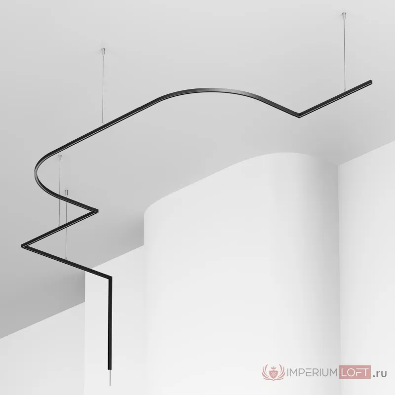 Шинопровод накладной/подвесной Maytoni LEVITY TRX184-111B от ImperiumLoft