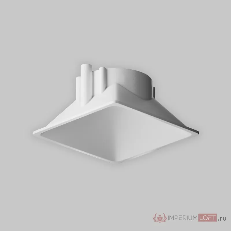 Декоративная рамка-отражатель для светильников серии Alfa LED Maytoni Downlight Ring8-10W-SQ-W от ImperiumLoft