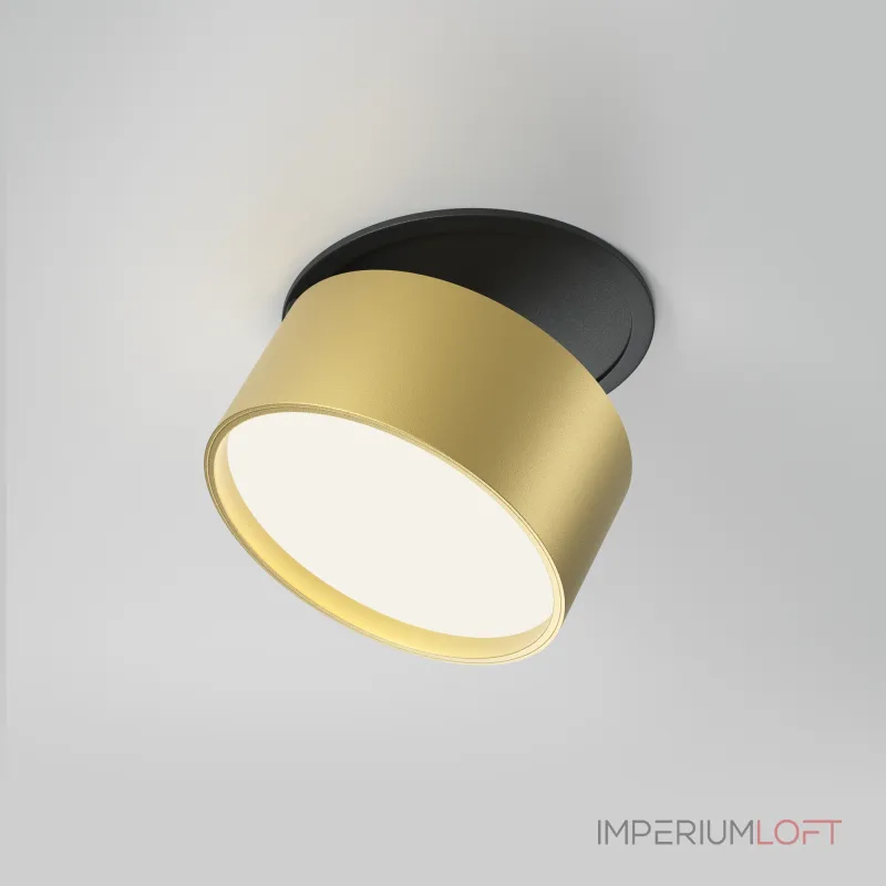Встраиваемый светильник Maytoni Downlight DL024-12W-DTW-BMG от ImperiumLoft Встраиваемый светильник Maytoni Downlight DL024-12W-DTW-BMG от ImperiumLoft